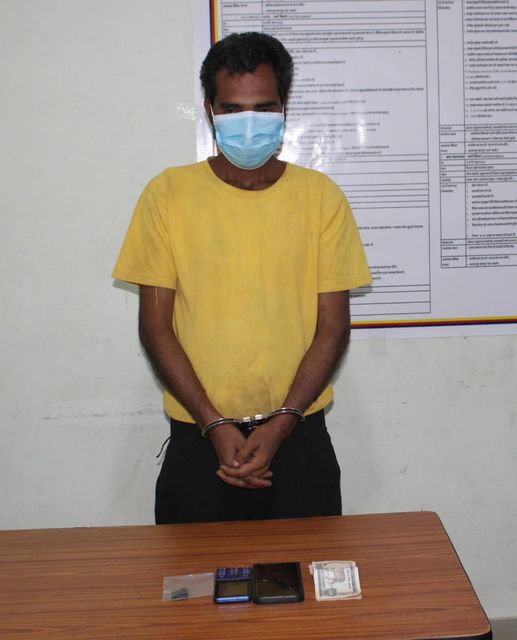 “लागूऔषध खैरो हिरोईन सहित माई नगरका गिरी पक्राउ।”