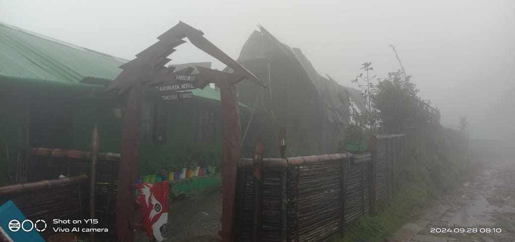 #आगलागीबाट इलामकै प्रसिद्ध होमस्टे नष्ट ‼️