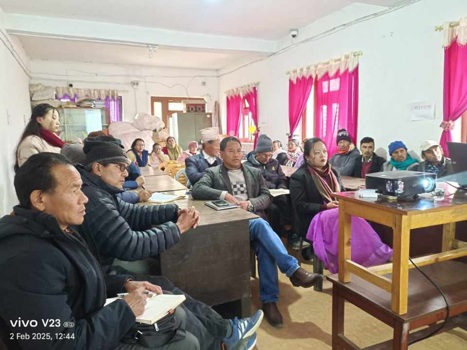 उत्तरे पोखरी सिमसार संरक्षण गुरु योजना निर्माण सम्पन्न