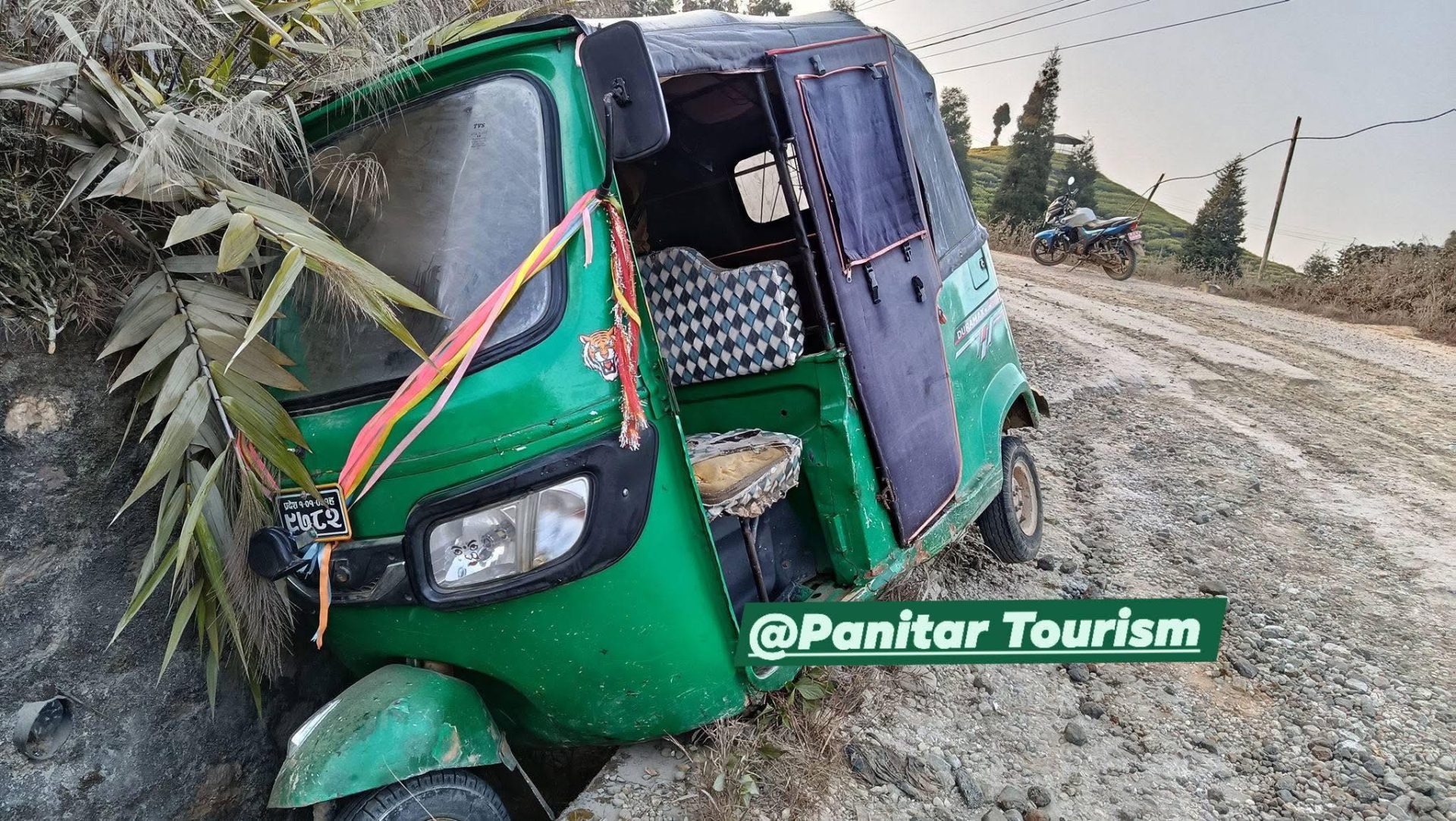 इलामको देउमाईमा अटो दुर्घटना, एक जनाको मृत्यु