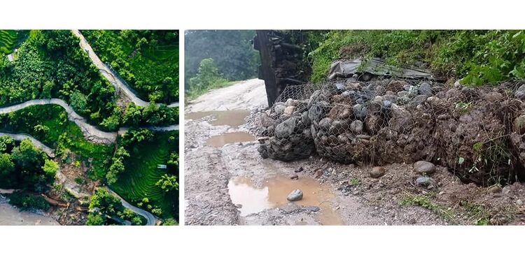 मेची राजमार्ग : राजदुवालीको पहिरो जोखिम यो वर्ष पनि उस्तै, मेची करिडोरको वैकल्पिक सडक अन्योलमा